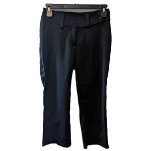 Vintage Y2K Urban Behaviour Black Dress Pants Office Siren Flare Low Rise S